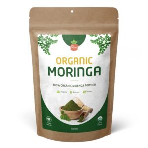 100% Organic Moringa Leaf Powder – All Ages Superfood